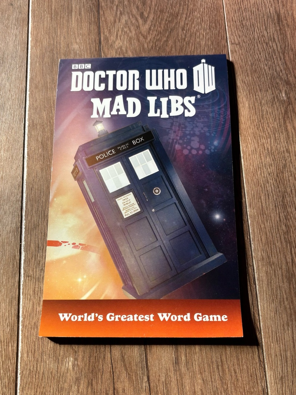 Doctor Who Mad Libs